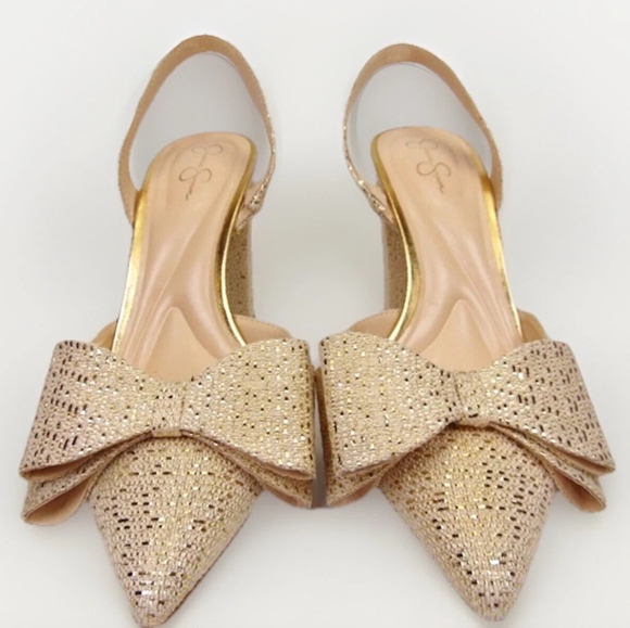 Women’s Jessica Simpson Naomia Nekira Slingback Shoes Pumps - Picture 3 of 5